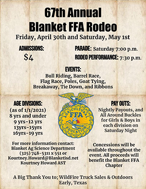 FFA Rodeo Flyer